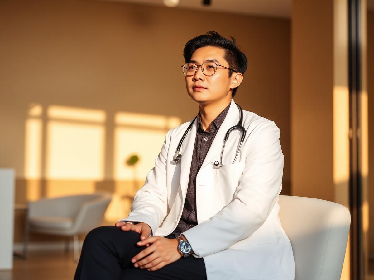 Bác sĩ tại phòng khám